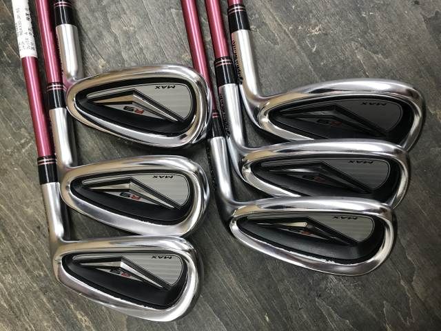 狭山□【中古】 レディースアイアンセット テーラーメイド R9 MAX