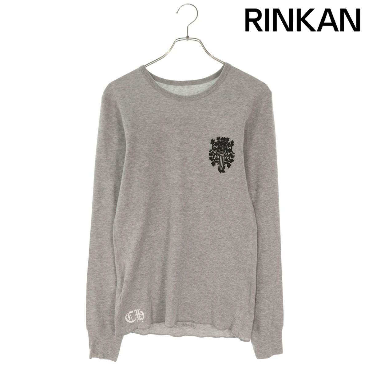 クロムハーツ Thermal L S バックダガープリントサーマル長袖カットソー メンズ M