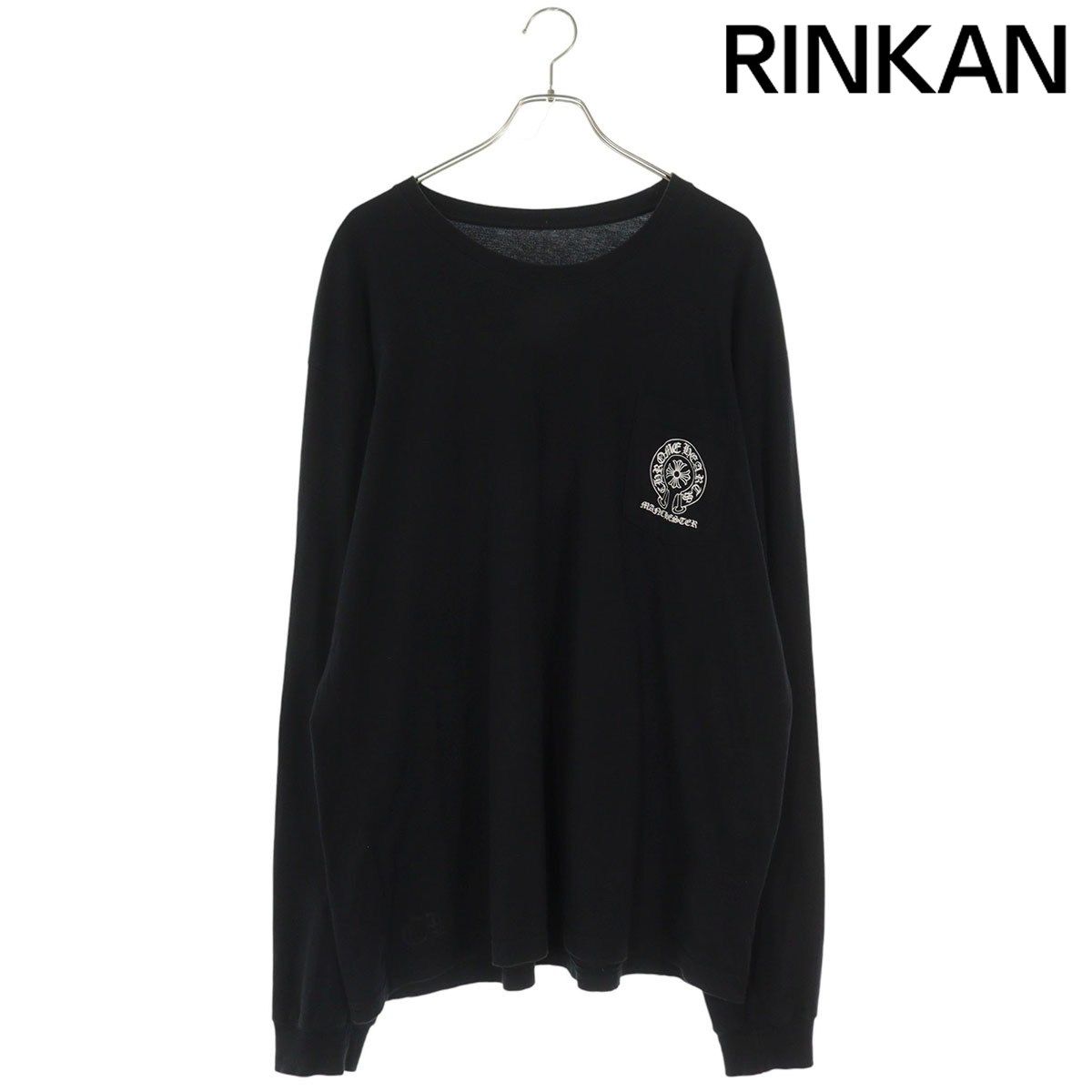 クロムハーツ マンチェスター バックホースシュープリント長袖カットソー メンズ XXL