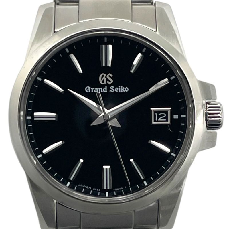 グランドセイコー Grand Seiko 9 F クォーツ SBGX 255 ブラック SS クオーツ メンズ 腕時計