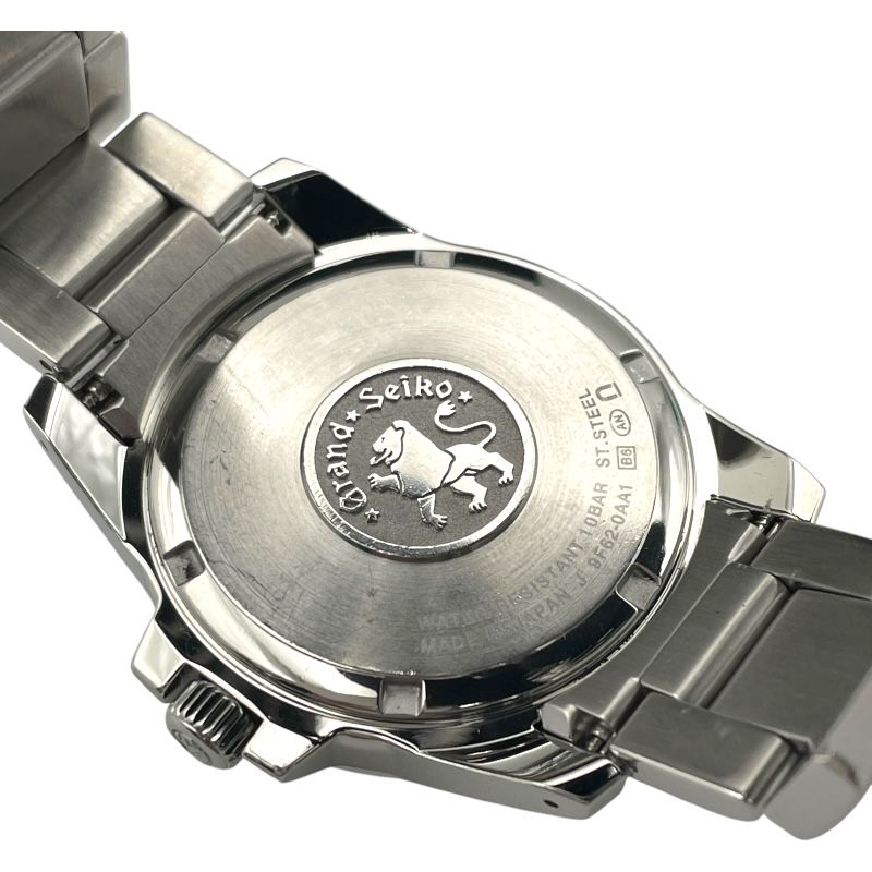 グランドセイコー Grand Seiko 9 F クォーツ SBGX 255 ブラック SS クオーツ メンズ 腕時計