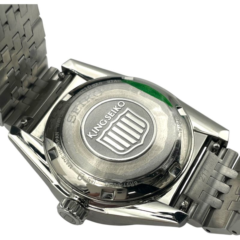 セイコー SEIKO キングセイコー SDKS 027 サックスブルー SS 自動巻き メンズ 腕時計