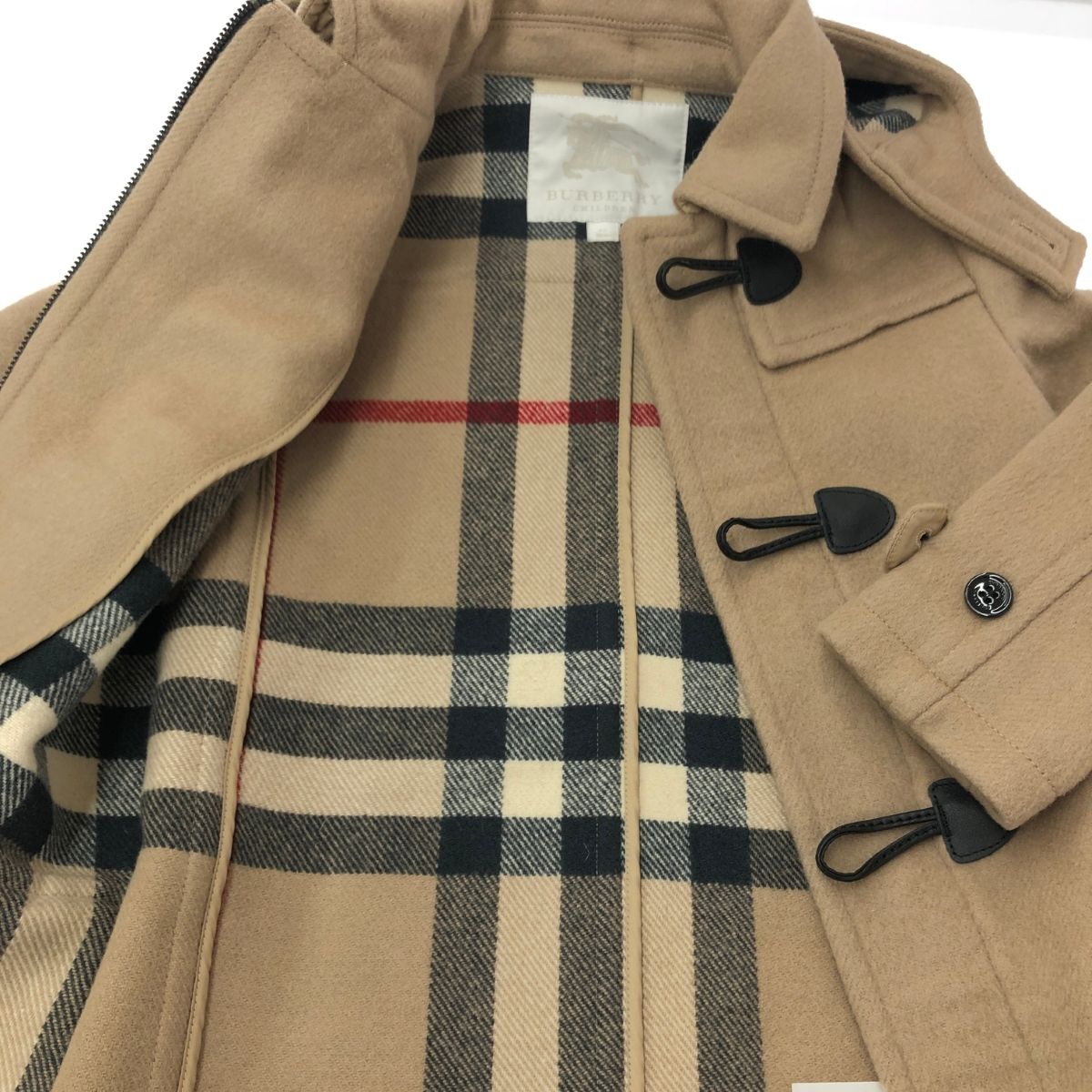 BURBERRY バーバリーチルドレン ダッフルコート サイズ:6Y 116cm 裏地