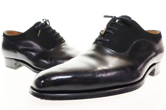 クレマチス CLEMATIS ビスポーク コンビプレーントゥ カーフ レザー