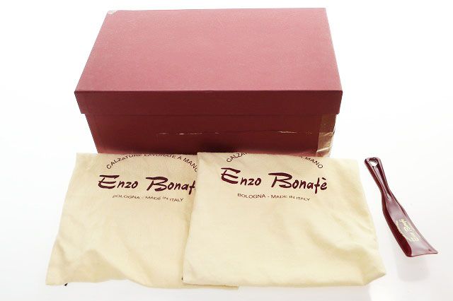 エンツォ ボナフェ ENZO BONAFE 2アイレット プレーントゥ シューズ