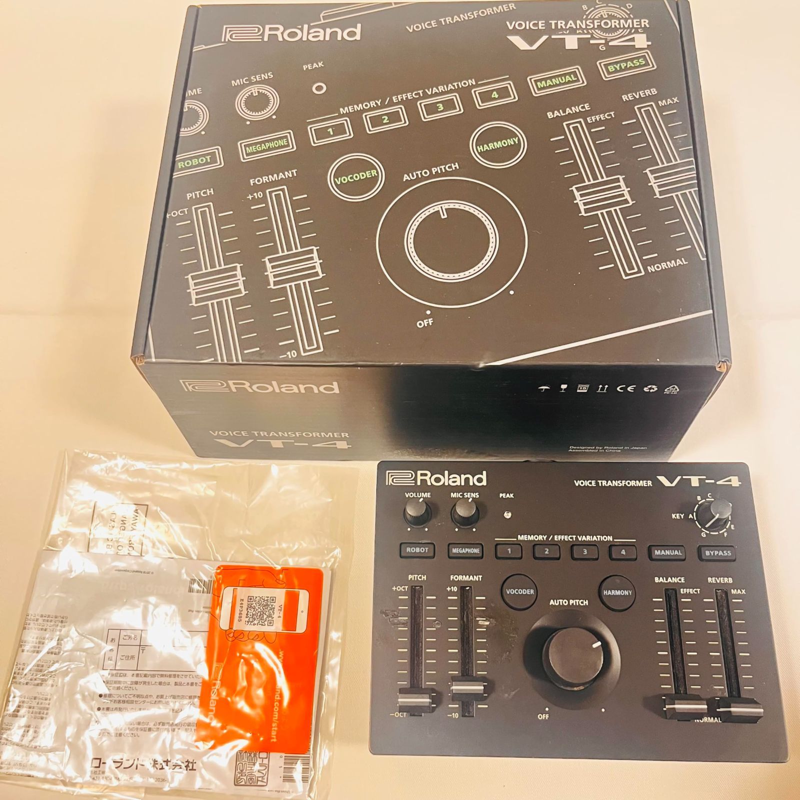 Roland ローランド ボイストランスフォーマー VT-4 No 2803