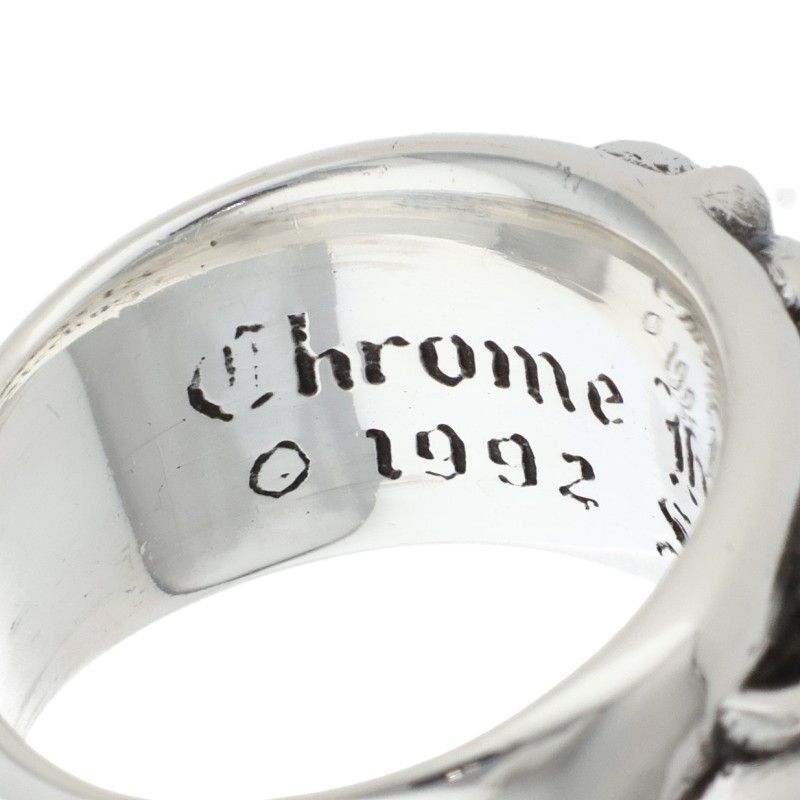  クロムハーツ FLRL CRS フローラルクロス シルバーリング メンズ 11 5号 リング 指輪 アクセサリー