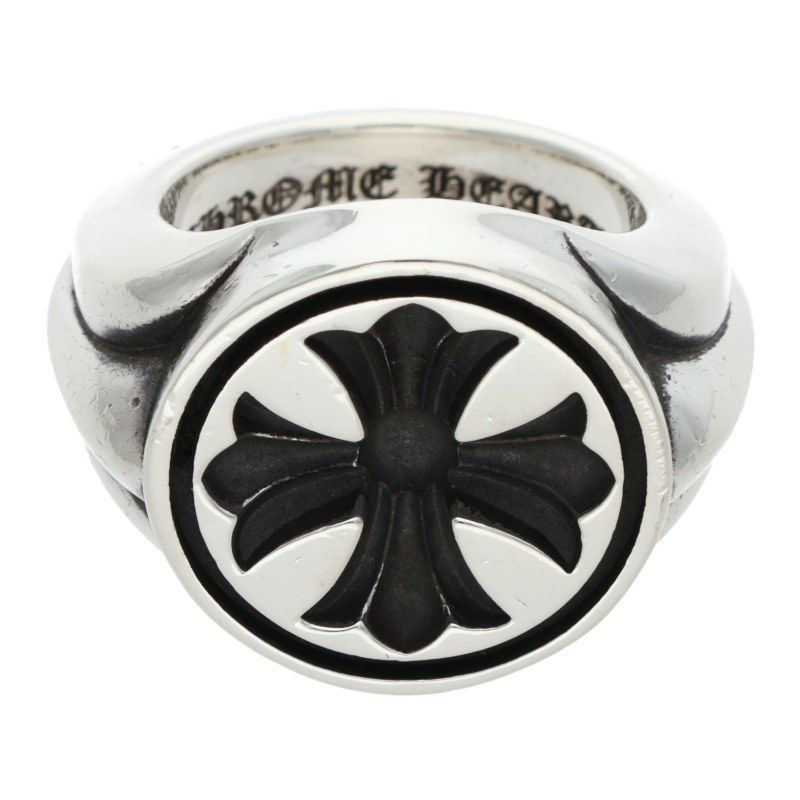 クロムハーツ SEAL STAMP CH PLS シールスタンプCHプラス シルバーリング メンズ 14 5号