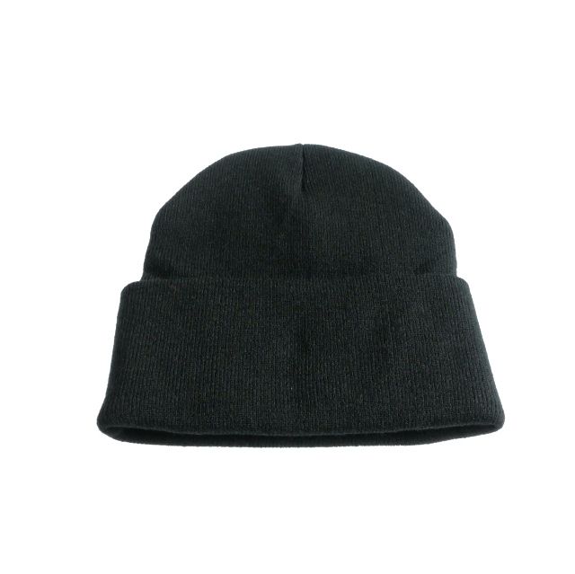 クロムハーツ CHROME HEARTS CHプラス ロゴ刺繍 ニットキャップ ビーニー 帽子 OS ブラック 黒 正規