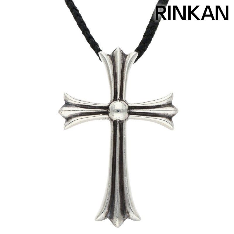 クロムハーツ CH CRS LG BC/ラージCHクロス Wボロチップ/シルバー