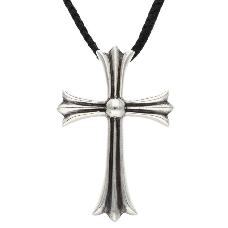 クロムハーツ CH CRS LG BC/ラージCHクロス Wボロチップ クロムハーツ CH CRS LG BC/ラージCHクロス Wボロチップ/シルバー