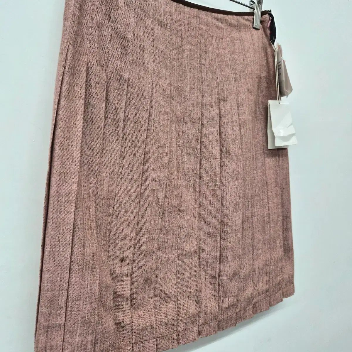ポール スミス プリーツ ピンク ミディ スカート レディース 26 in