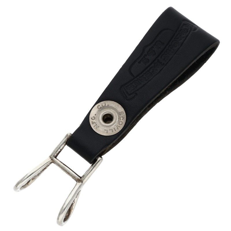 クロムハーツ BELT LOOP クロスボールボタンレザーベルトループ メンズ