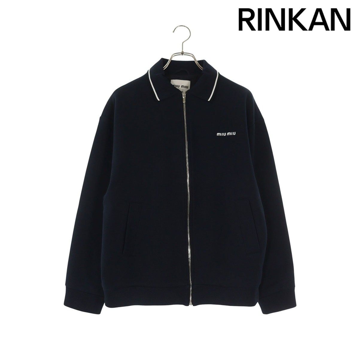ミュウミュウ ML1258 ボンデッドピケ テクニカルジャージブルゾン