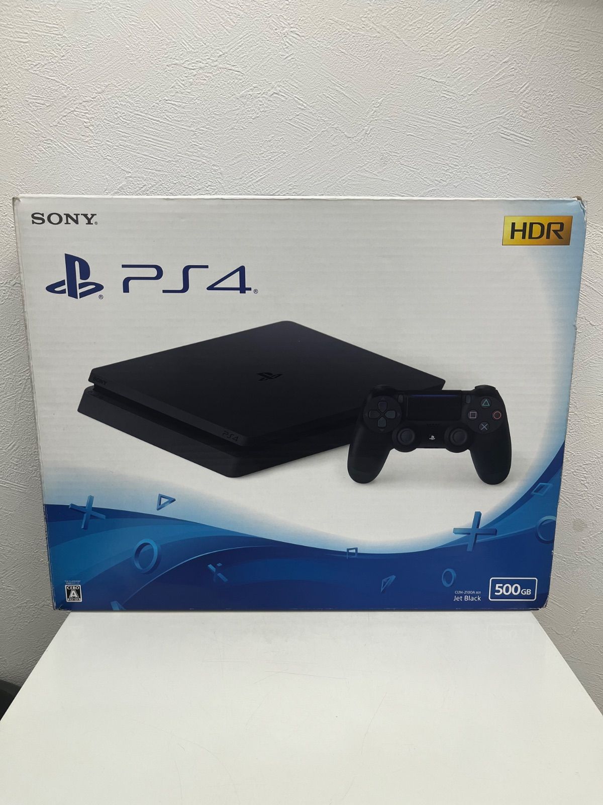ソニー SONY PS 4 CUH 2100 A B 01 100 V プレイステーション4 黒 通電 済み 品 C 5 0