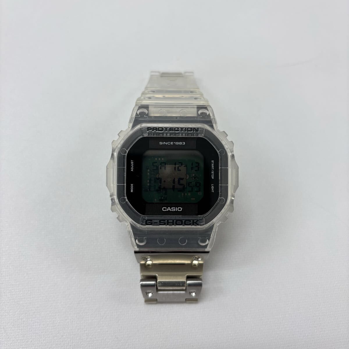 CASIO G-SHOCK DWE-5640 RX-7 JR カシオ Gショック 40周年 モデル 40 th Anniversary CLEAR REMIX 腕時計 定価33 000円 712-0120