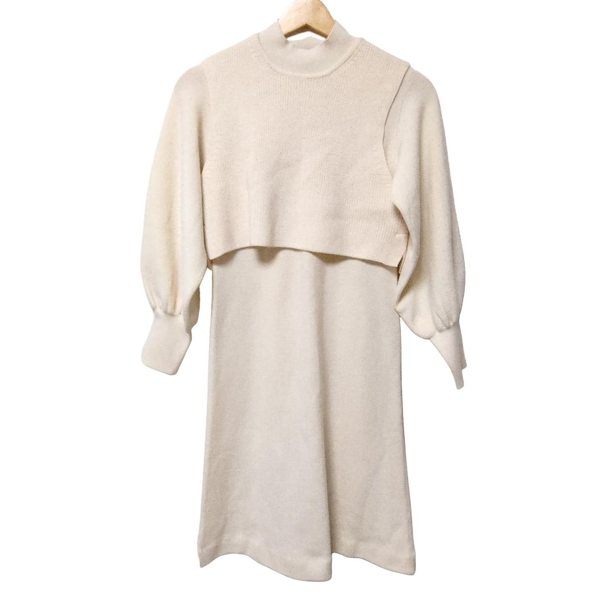 ANAYI アナイ ワンピースセットアップ レディース アイボリー ニット