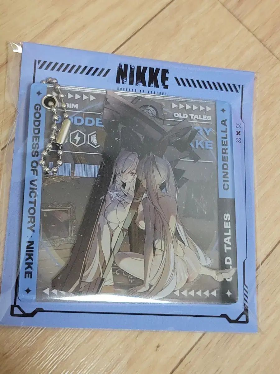 勝利の女神：NIKKE(ニケ) シンデレラ AGF アクリル CD風 キーホルダー