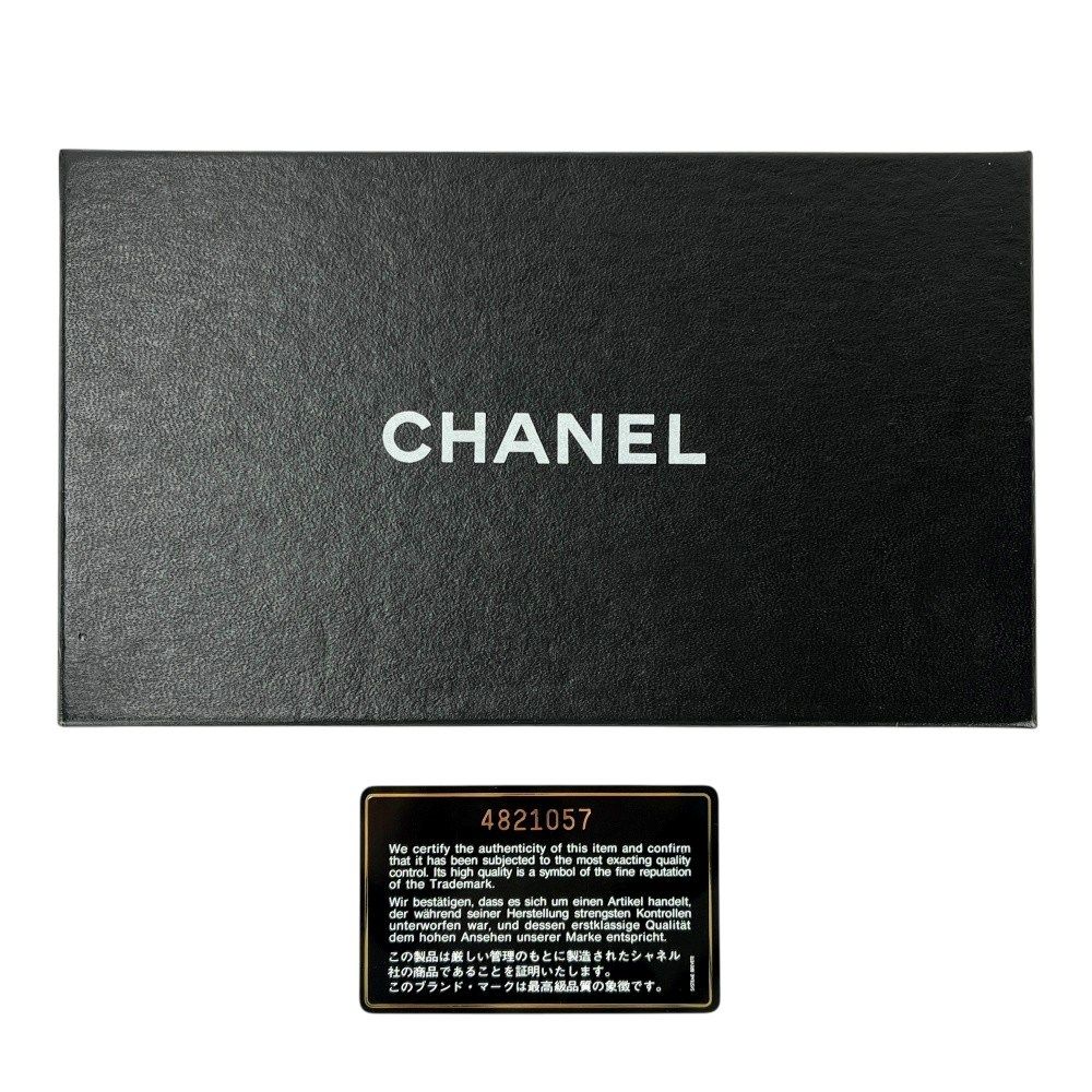 シャネル □美品□ ビコローレ がま口 二つ折り 長財布 ウォレット