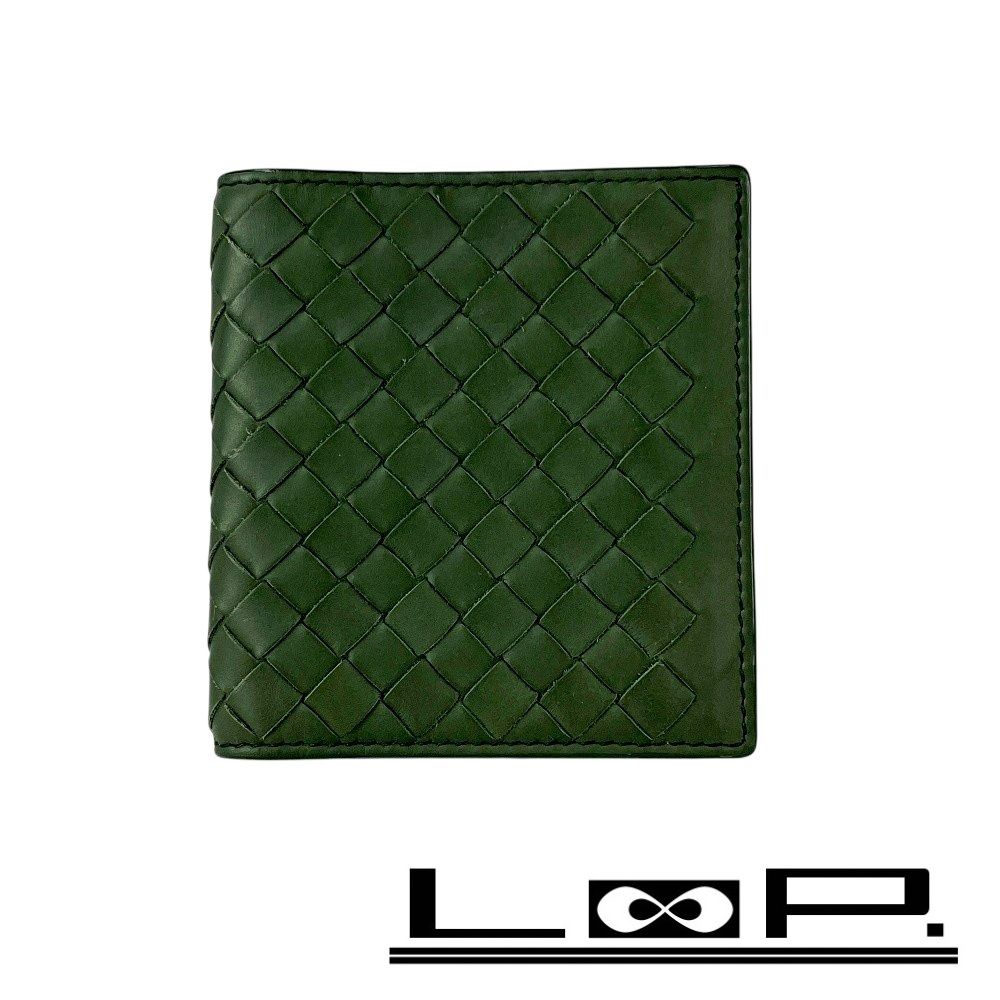 ボッテガヴェネタ □新同□ イントレチャート カードケース レザー