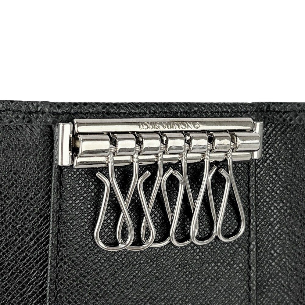  ルイヴィトン 新同 ミュルティクレ6 6連 キーケース タイガ ブラック 501715 12 キーケース 小物