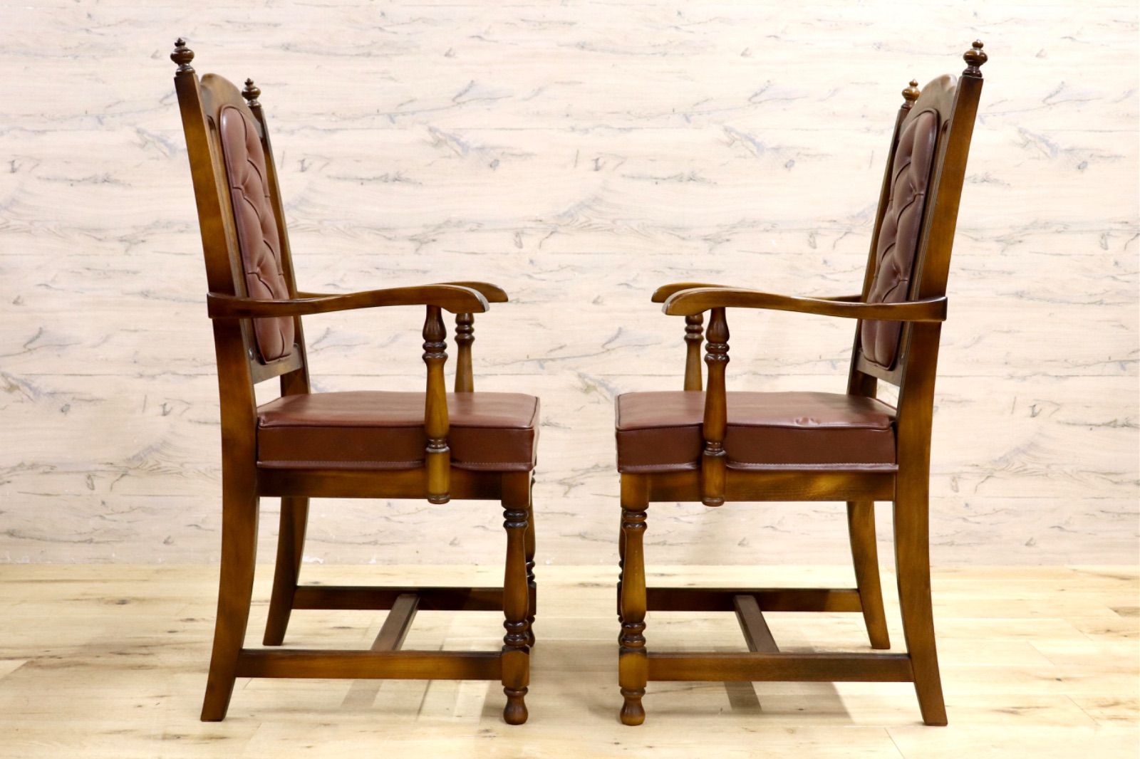 GMIH341A○karimoku / カリモク ダイニングチェア 2脚セット アーム