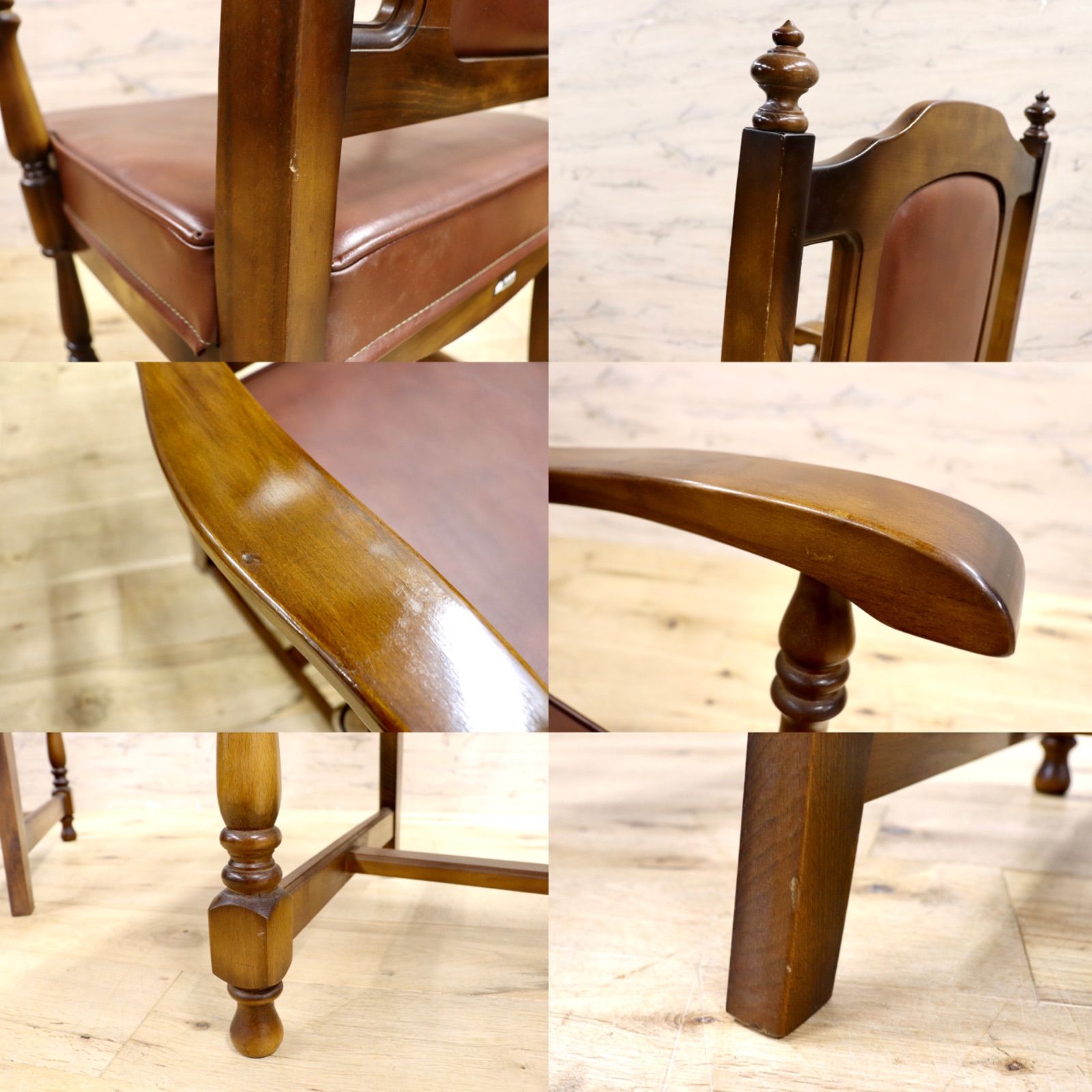 GMIH341A○karimoku / カリモク ダイニングチェア 2脚セット アーム