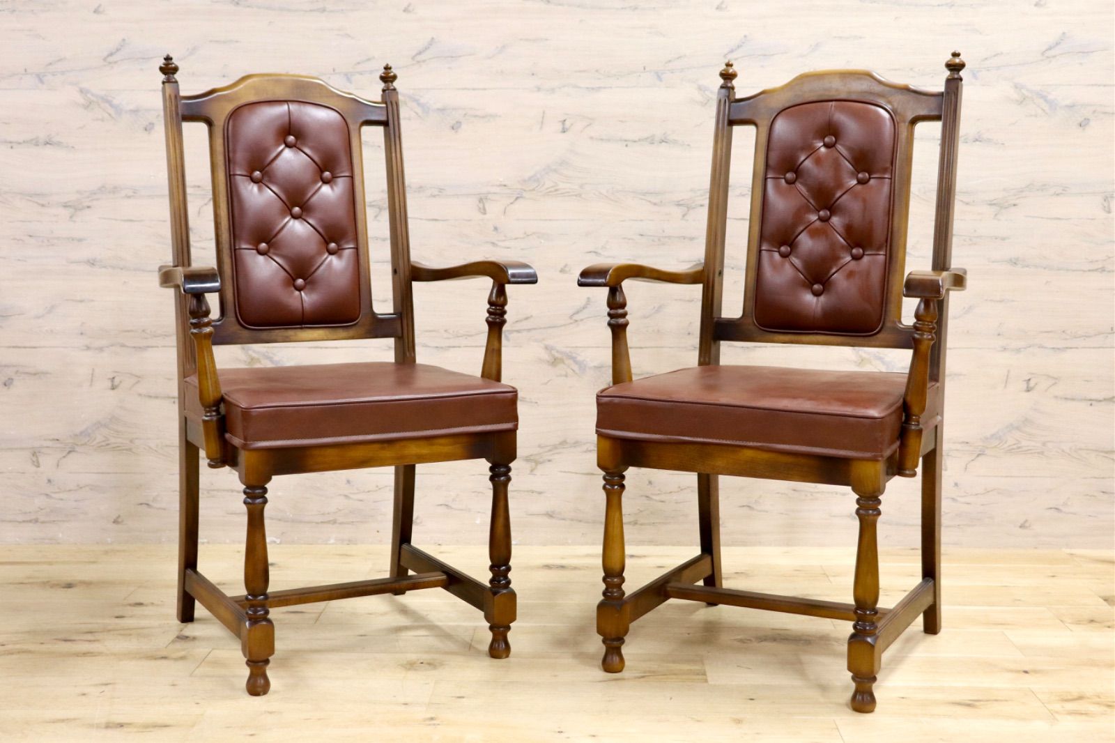 GMIH341A○karimoku / カリモク ダイニングチェア 2脚セット アーム