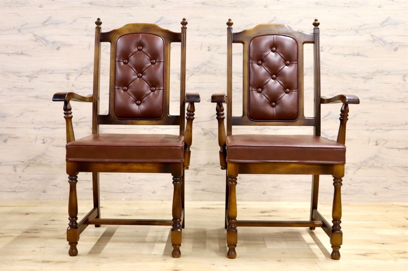 GMIH341A○karimoku / カリモク ダイニングチェア 2脚セット アーム