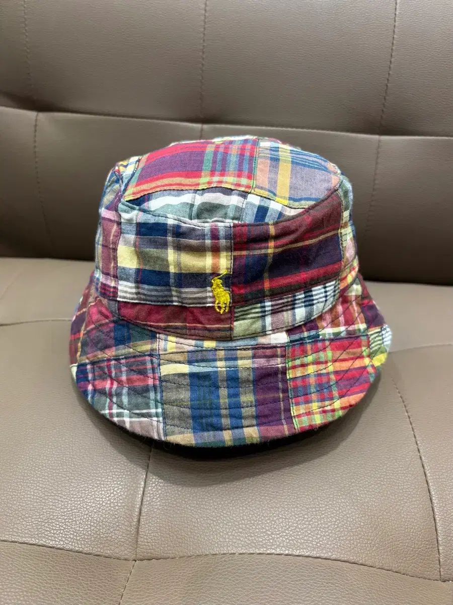 ポロ ラルフローレン マドラスチェック バケットハット