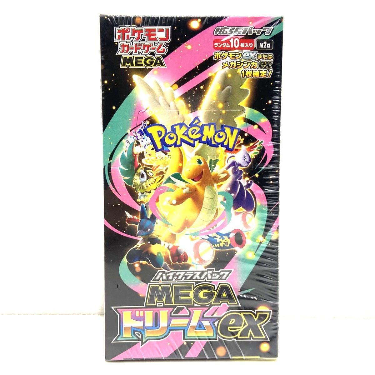 ☆ポケモンカードゲーム MEGA 拡張パック MEGAドリームex シュリンク