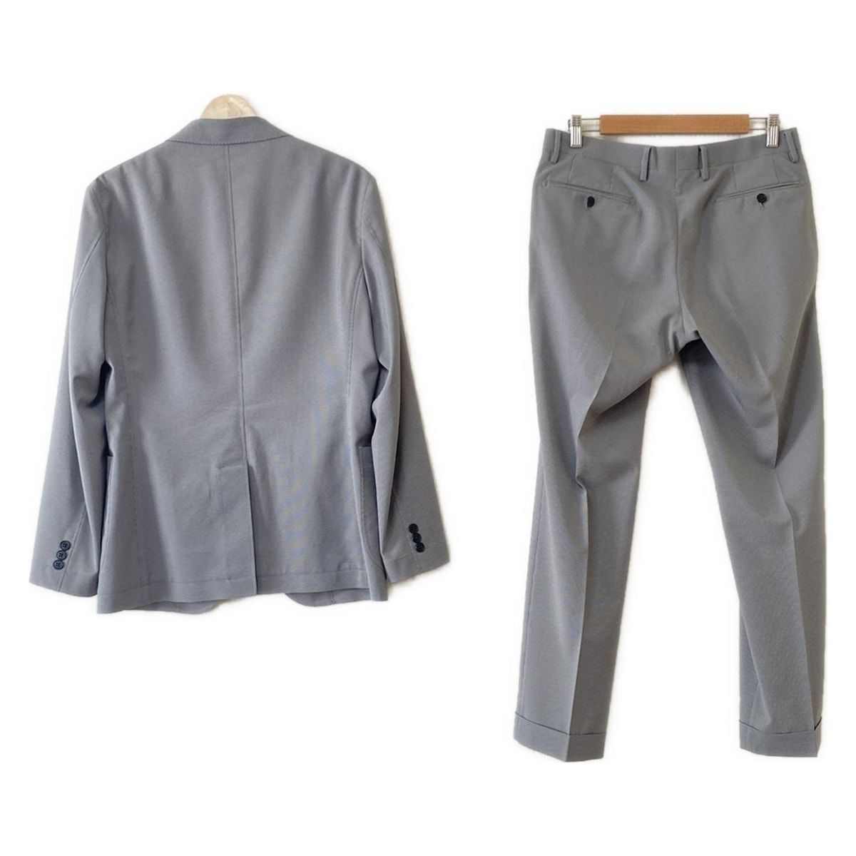 United Arrows GREEN LABEL RELAXING ユナイテッドアローズ グリーンレーベル レディースパンツスーツ レディース - ライトグレー×黒