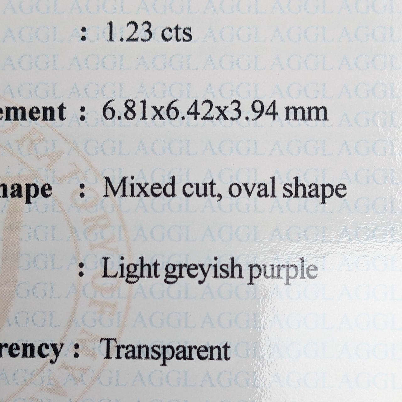 ピンクスピネル 割引 ミャンマー・モゴック産【1.23ct】PRO207576 2025