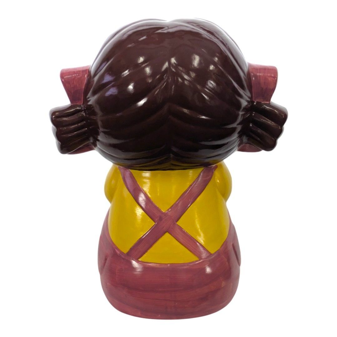 非売品】不二家 ジャンボお座りペコちゃん 陶器人形 - メルカリ