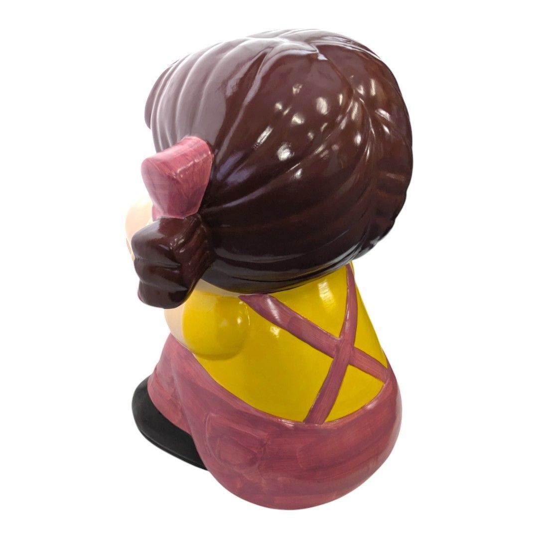 非売品】不二家 ジャンボお座りペコちゃん 陶器人形 - メルカリ