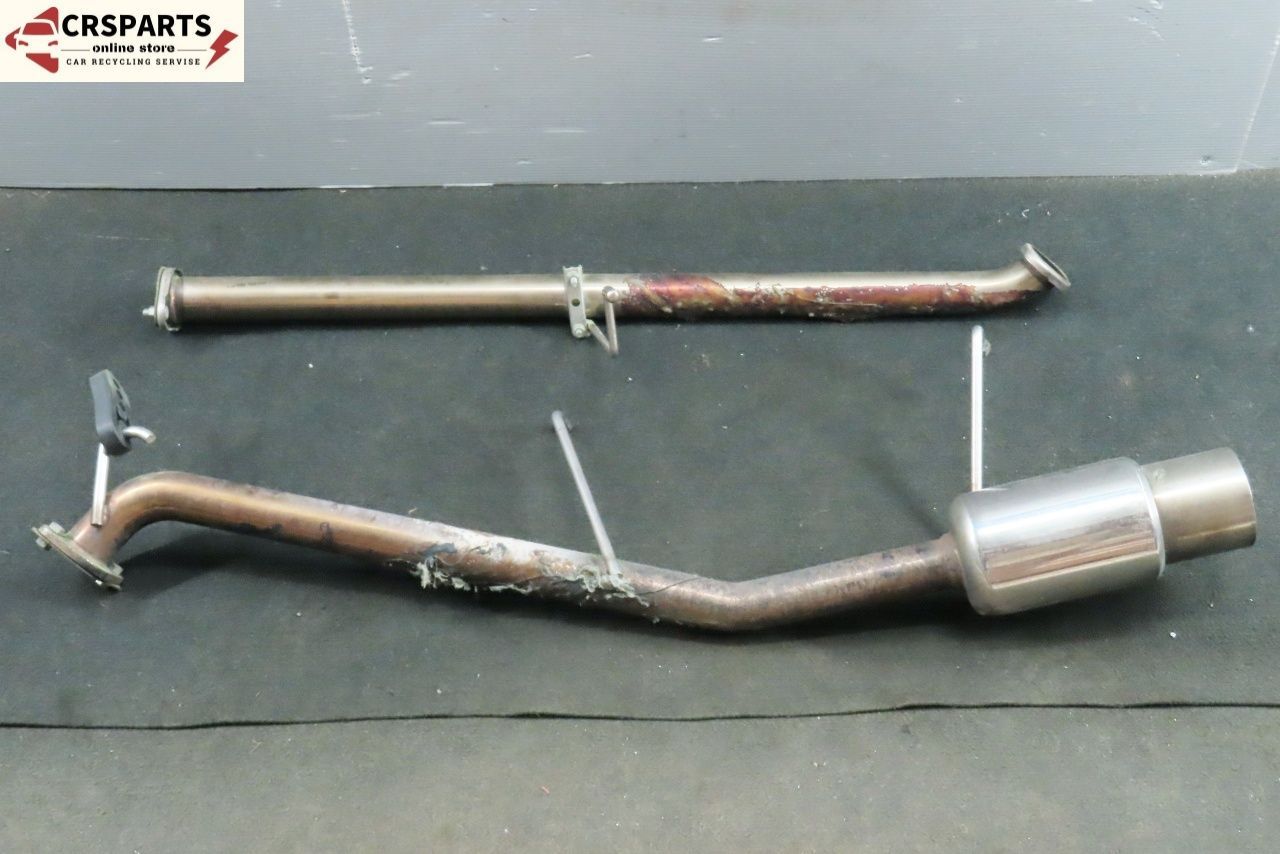 アルトワークス RSZ GF-HA22S 社外？ リア マフラー 砲弾 セミ