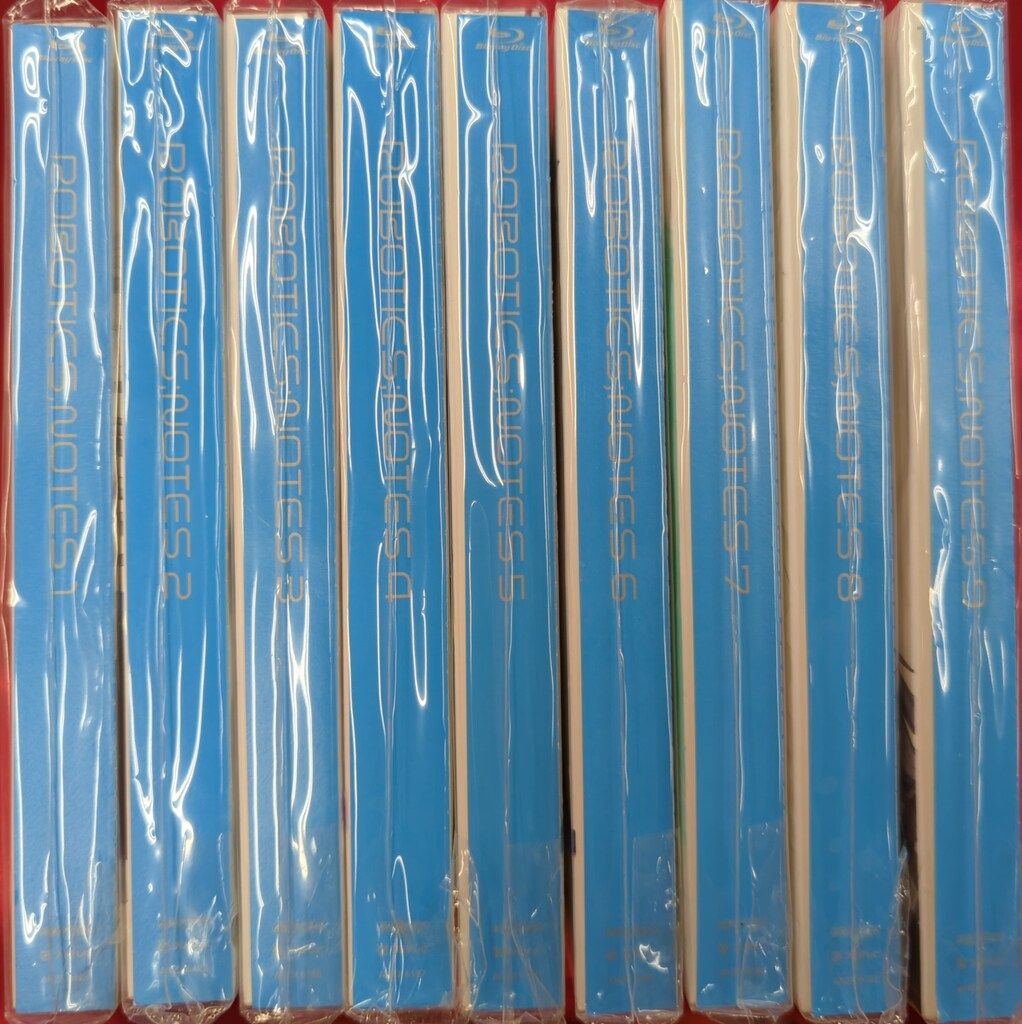 アニメBlu-ray ROBOTICS NOTES 完全生産限定版全9巻 セット - メルカリ