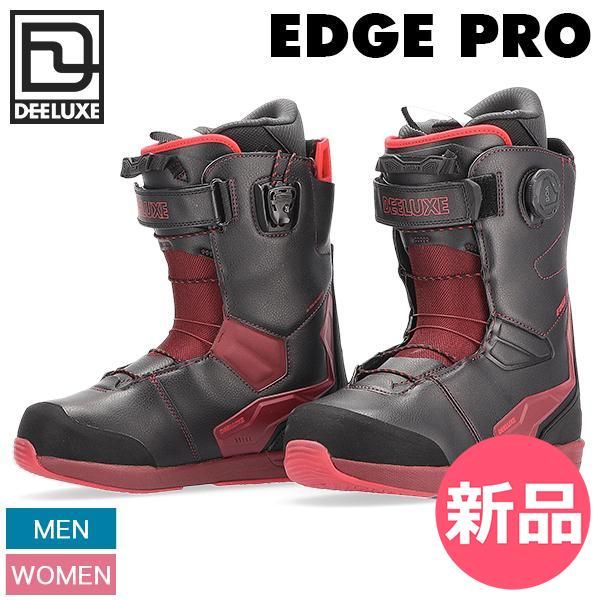 【新品】 ディーラックス Deeluxe スノーボードブーツ スノボ 靴 Edge PRO エッジ プロ 572525-1000/4220 red shift スノボー メンズ レディース ユニセックス 男性  25.5cm [DEE-6]