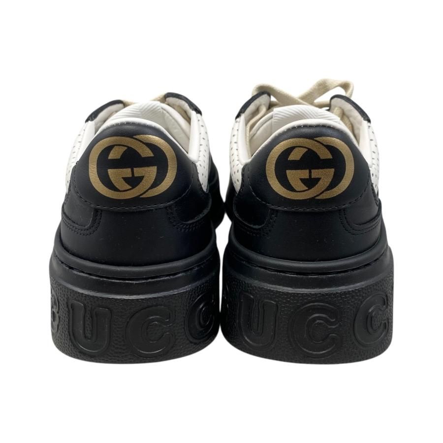 ☆E4867 グッチ スニーカー GGエンボス チャンキー 684911 34 1/2