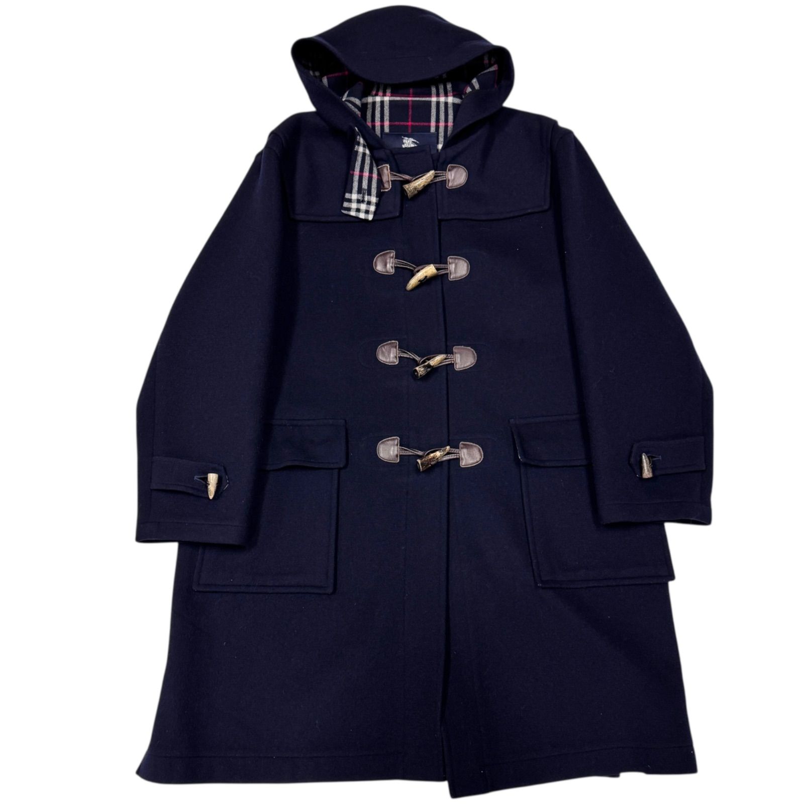 美品 BURBERRY LONDON バーバリーロンドン ウール カシミヤ入り