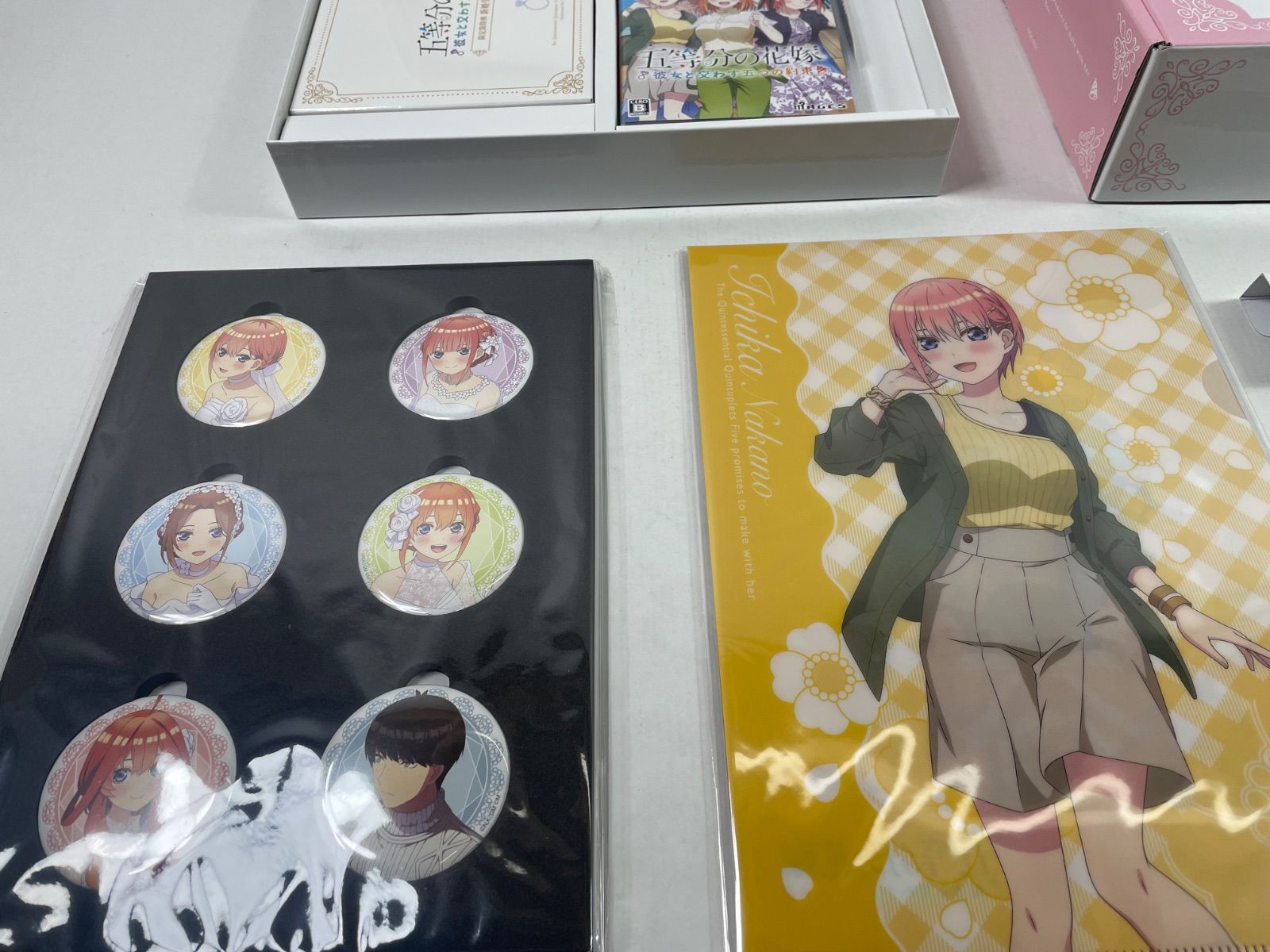 A2275・五等分の花嫁 未使用品 彼女と交わす5つの約束 スペシャル