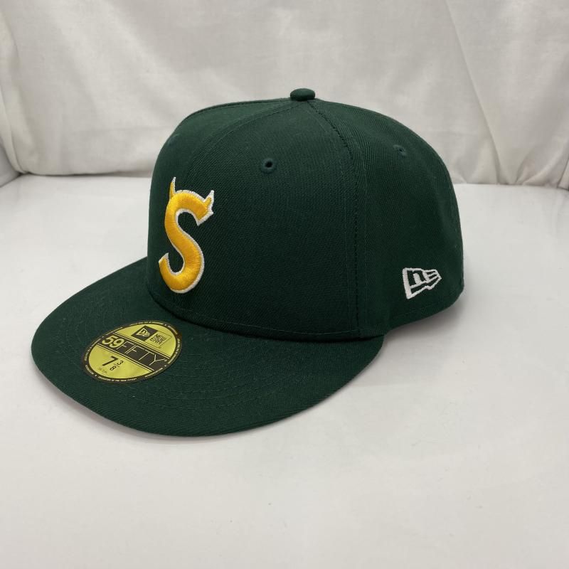 SUPREME Era 22 AW S Logo Cap キャップ グリーン シュプリーム 91