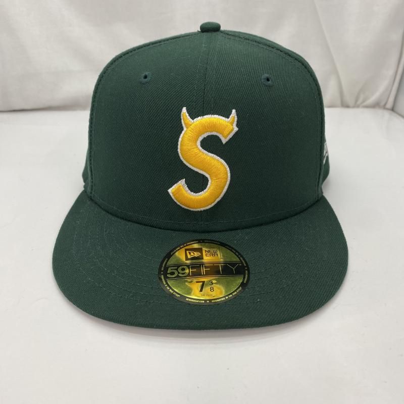 SUPREME× Era 22 AW S Logo Cap キャップ グリーン シュプリーム 91