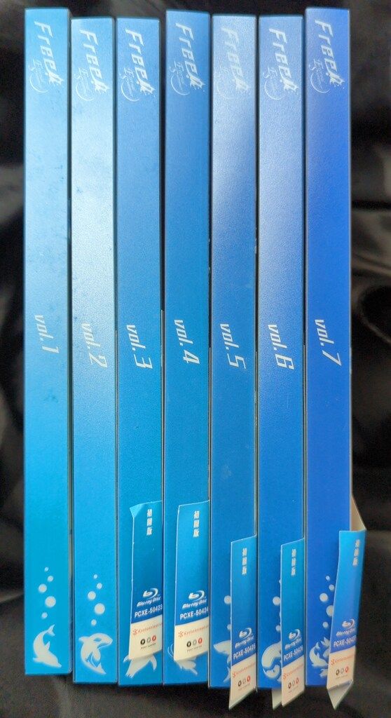 Free!-Eternal Summer- Blu-ray　セット　全巻セット アニメBlu-ray ※難あり・初回）Free!-Eternal Summer- 全7巻 セット