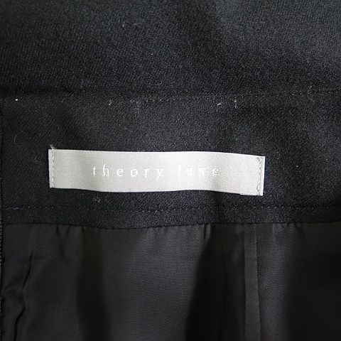 セオリーリュクス theory luxe ウール タイトスカート SAXONY SOFT