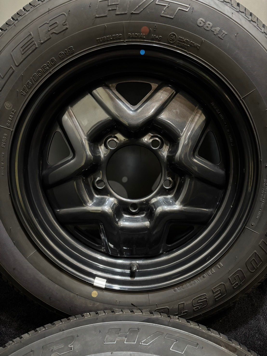 175 80 R 16 DUELER H T 684Ⅱ 20年製 スズキ JB 64 ジムニー 16インチ 5 J 22 139 7 夏タイヤ 4本 南3 L 94