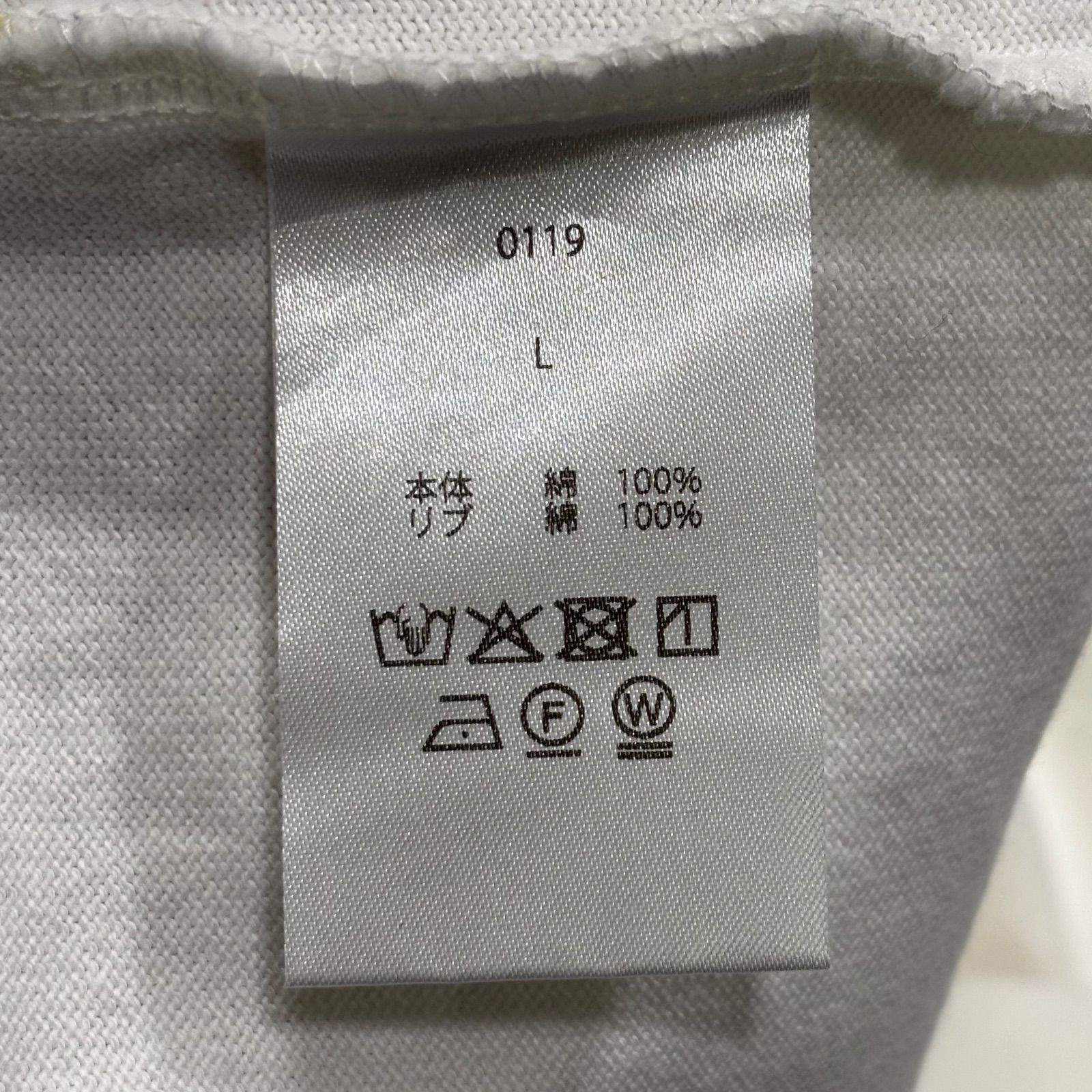 OVY Long Sleeve T (white&black)新品未使用 Heavy Weight Long Sleeve T-shirts (off white) | OVY