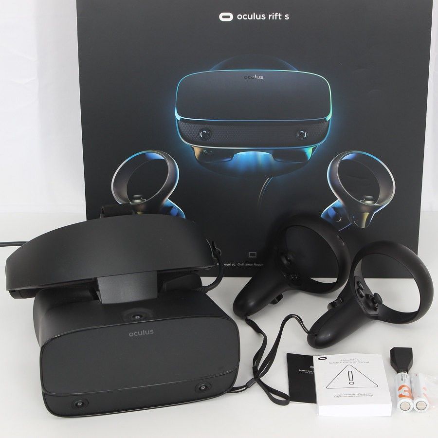 美品】Oculus Rift S VR ヘッドマウントディスプレイ ヘッドセット オ