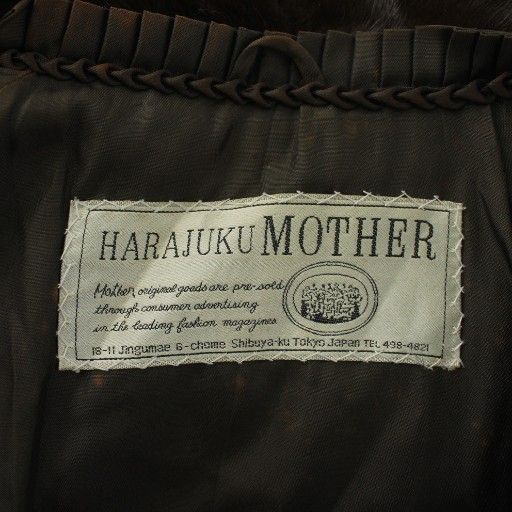 ハラジュクマザー HARAJUKU MOTHER ファーコート アウター 毛皮 ミンク