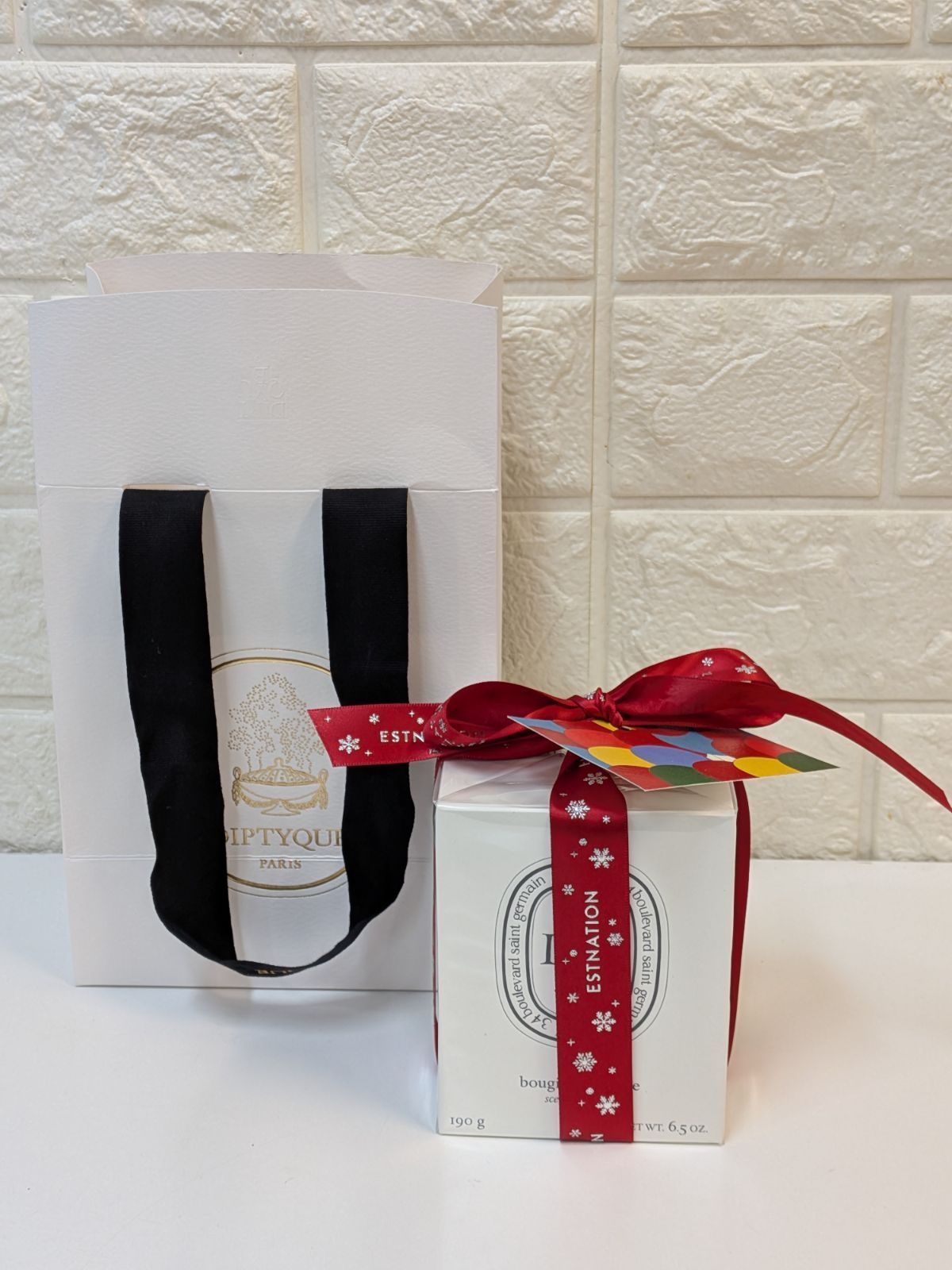 ショッパー付き・未開封】Diptyque BAIES キャンドル 190g diptyque